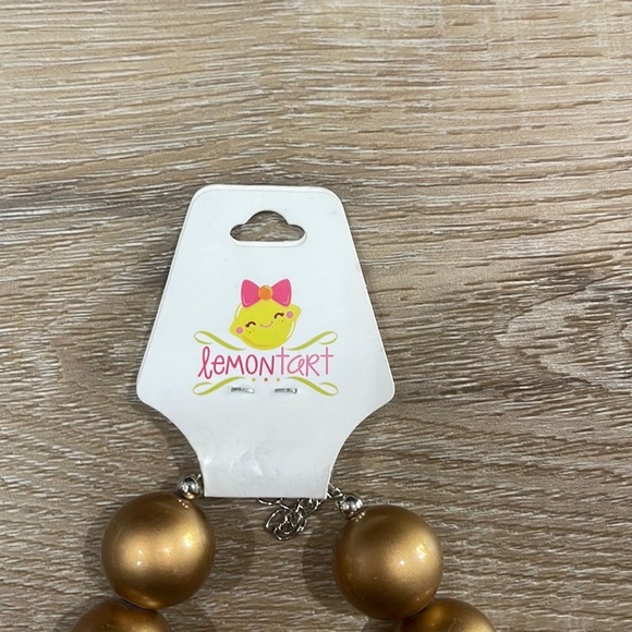 $5 add on* NWT 2 pc LemonTart Bubble Gum Chunky Necklaces - Picture 2 of 2